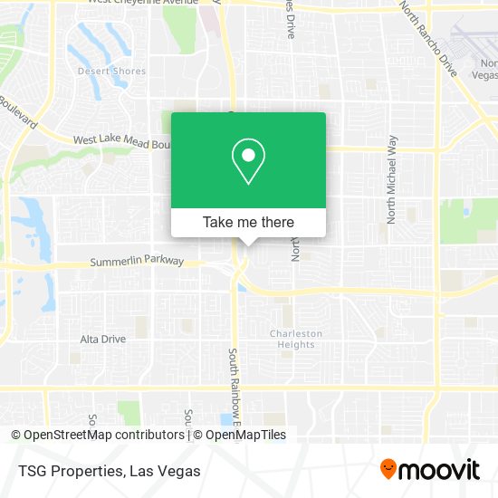 Mapa de TSG Properties