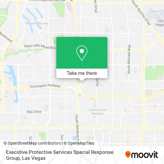 Executive Protective Services Special Response Group map