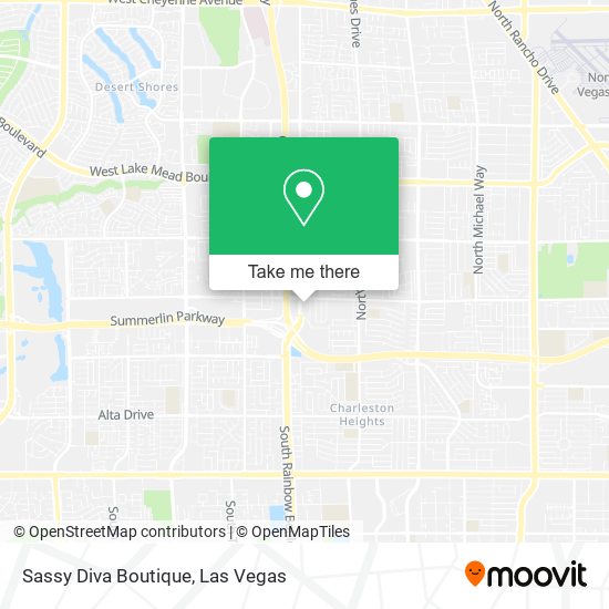Mapa de Sassy Diva Boutique