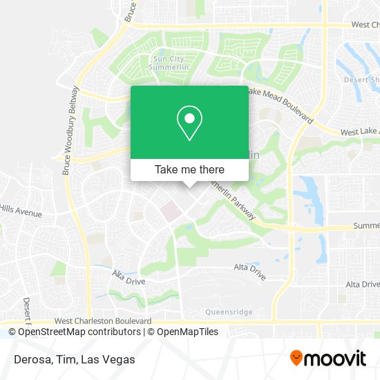 Mapa de Derosa, Tim