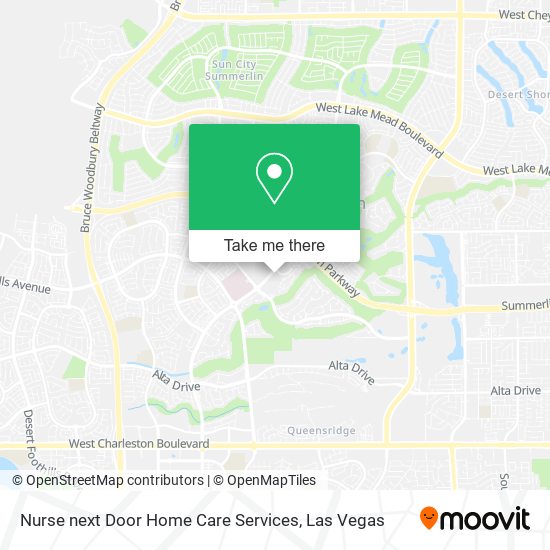 Mapa de Nurse next Door Home Care Services