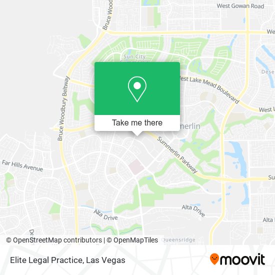 Elite Legal Practice map