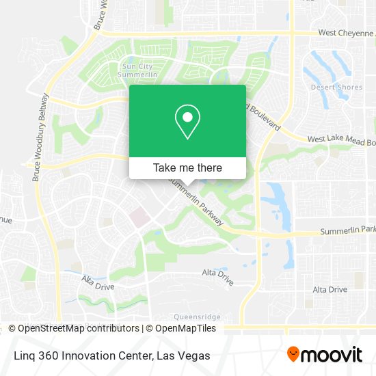 Linq 360 Innovation Center map