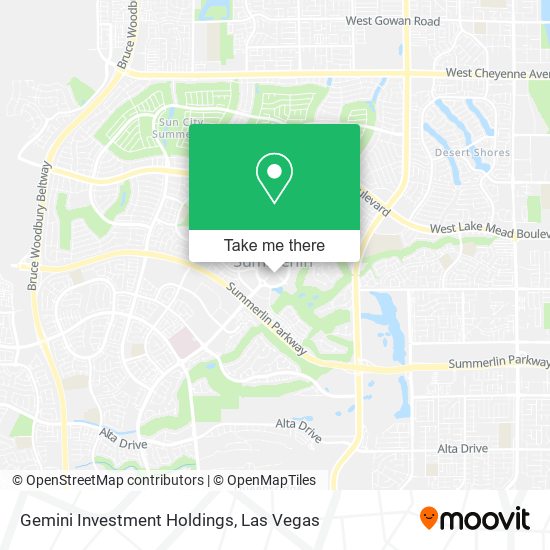 Gemini Investment Holdings map
