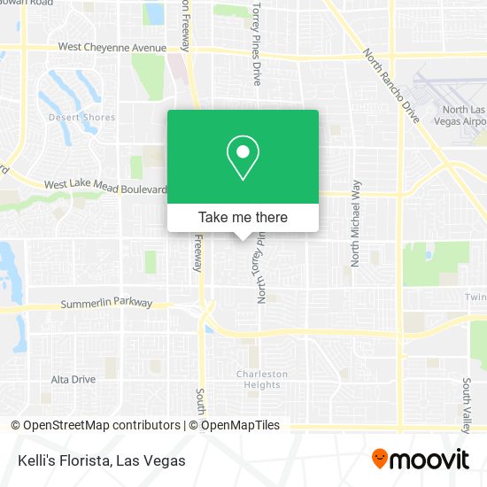Mapa de Kelli's Florista