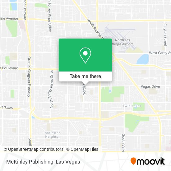 McKinley Publishing map