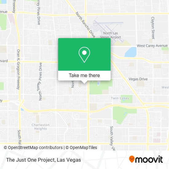 The Just One Project map