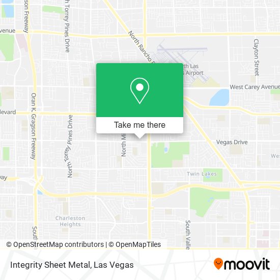 Integrity Sheet Metal map