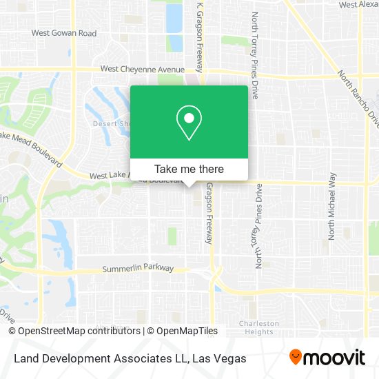 Land Development Associates LL map