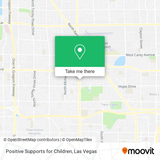 Mapa de Positive Supports for Children