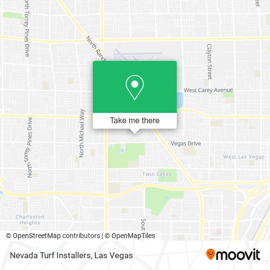 Nevada Turf Installers map