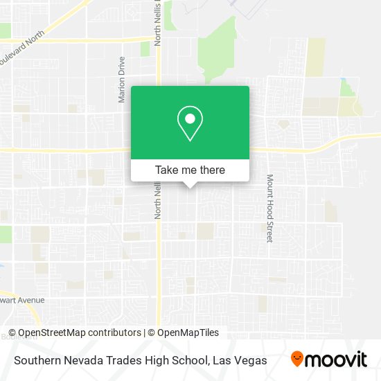 Southern Nevada Trades High School map
