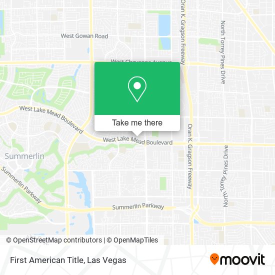 Mapa de First American Title