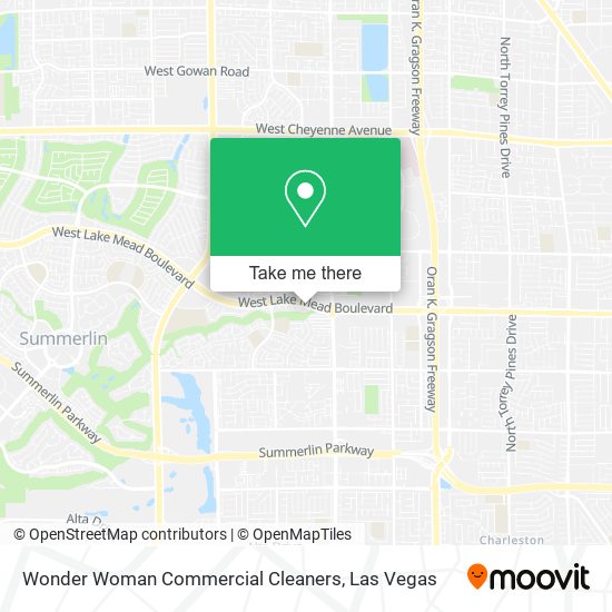 Mapa de Wonder Woman Commercial Cleaners