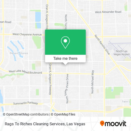 Rags To Riches Cleaning Services map
