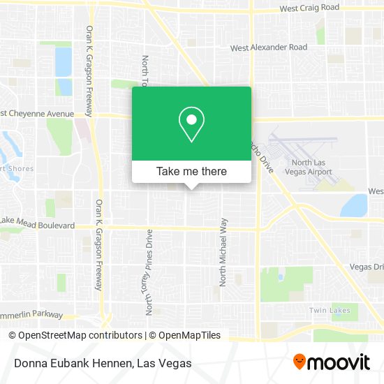 Donna Eubank Hennen map