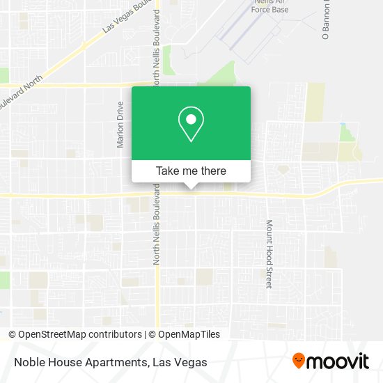 Mapa de Noble House Apartments