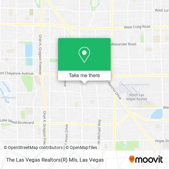 Mapa de The Las Vegas Realtors(R) Mls