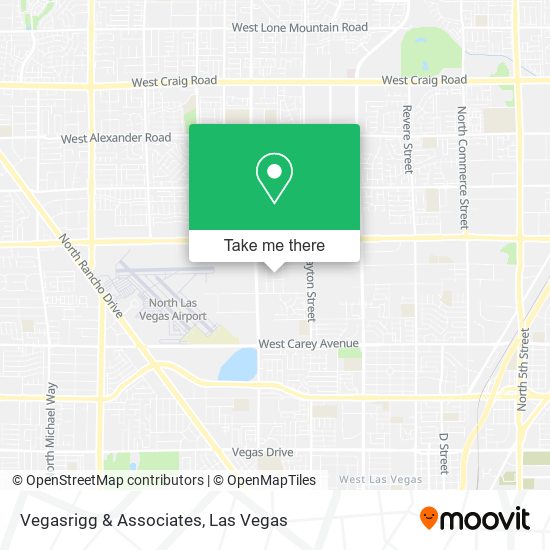 Vegasrigg & Associates map