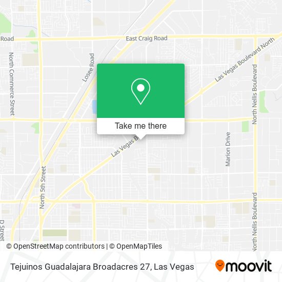Mapa de Tejuinos Guadalajara Broadacres 27