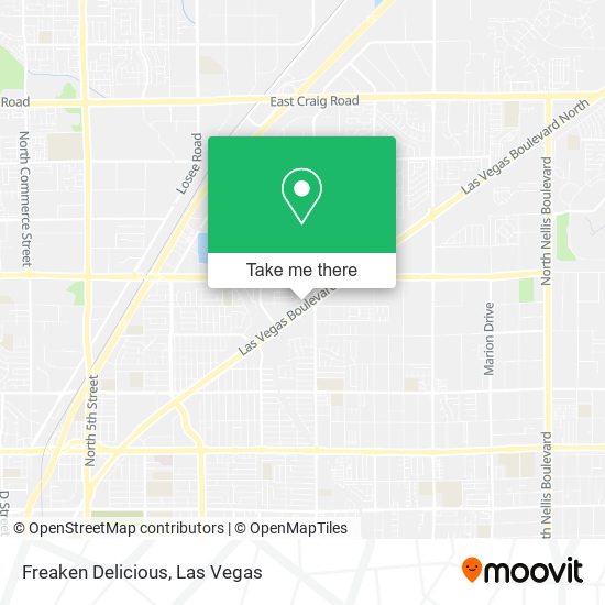 Mapa de Freaken Delicious