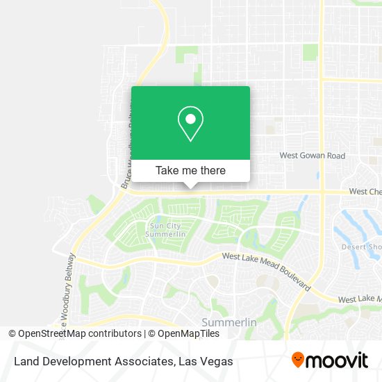 Mapa de Land Development Associates