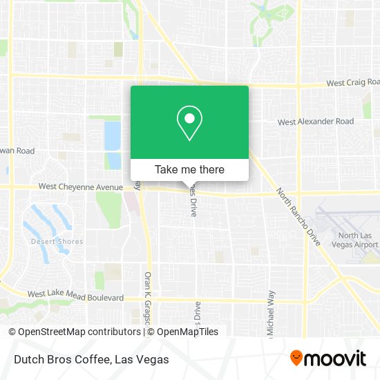 Mapa de Dutch Bros Coffee