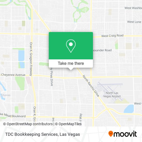 TDC Bookkeeping Services map
