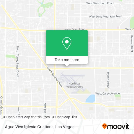 Mapa de Agua Viva Iglesia Cristiana