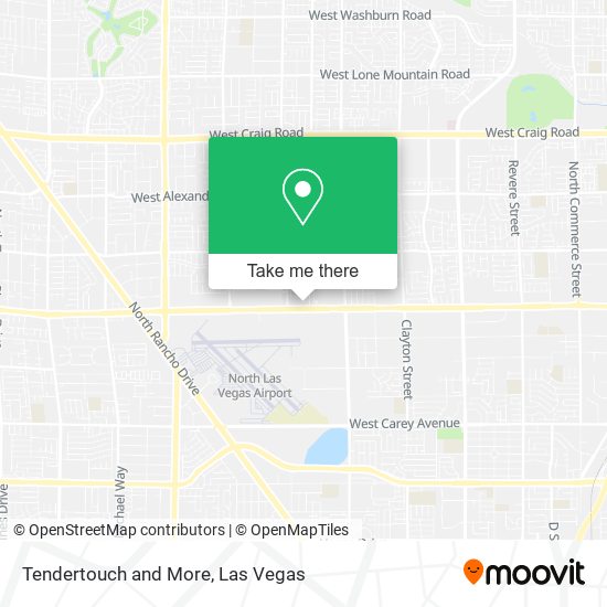 Mapa de Tendertouch and More
