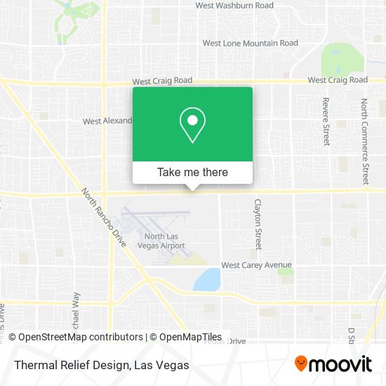 Thermal Relief Design map