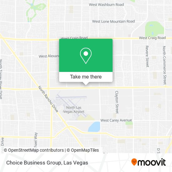 Choice Business Group map