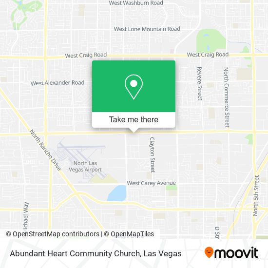 Mapa de Abundant Heart Community Church