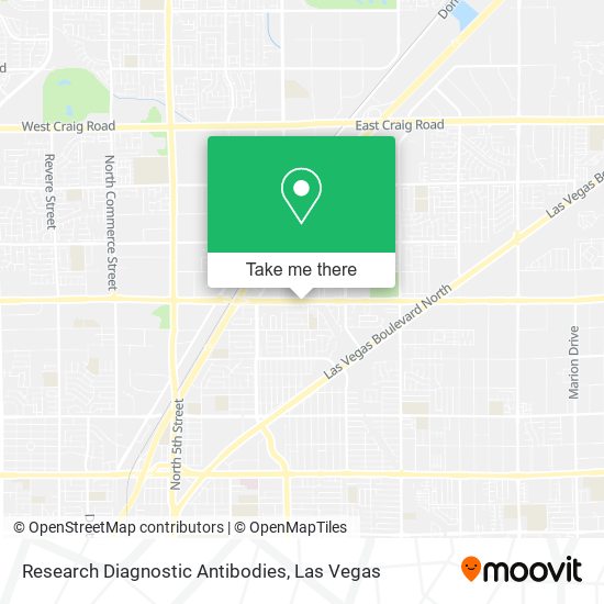 Research Diagnostic Antibodies map