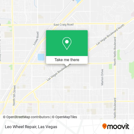 Mapa de Leo Wheel Repair