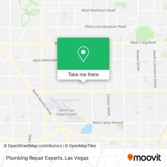 Plumbing Repair Experts map