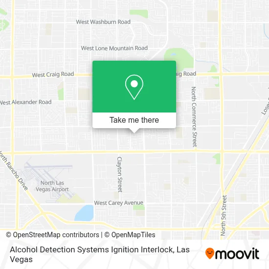 Alcohol Detection Systems Ignition Interlock map