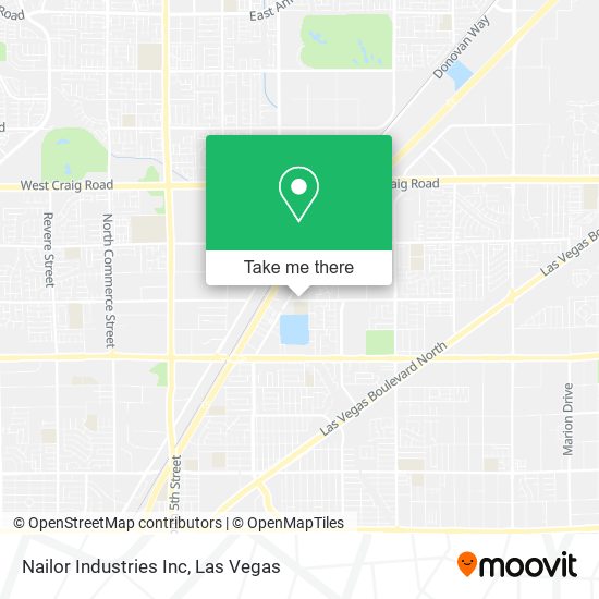Nailor Industries Inc map