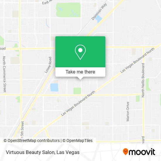 Virtuous Beauty Salon map