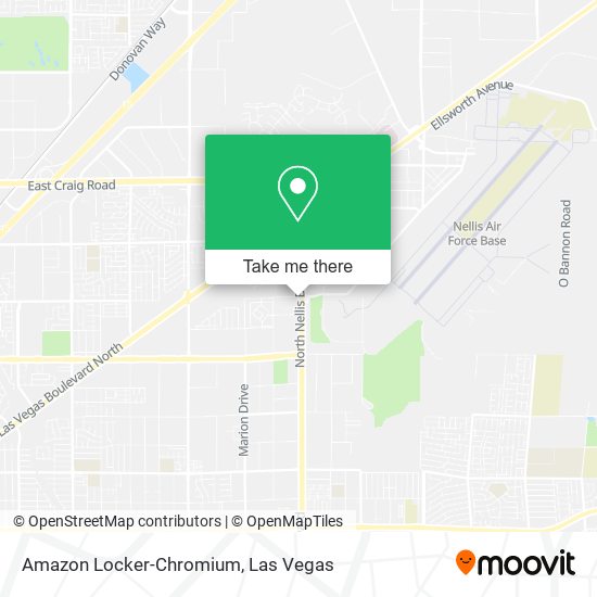 Mapa de Amazon Locker-Chromium