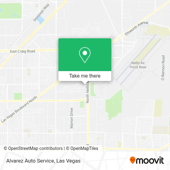 Alvarez Auto Service map