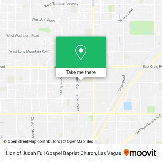 Mapa de Lion of Judah Full Gospel Baptist Church