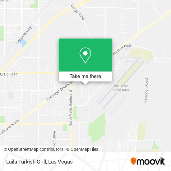 Laila Turkish Grill map