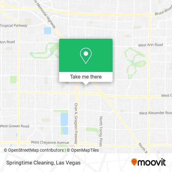 Springtime Cleaning map