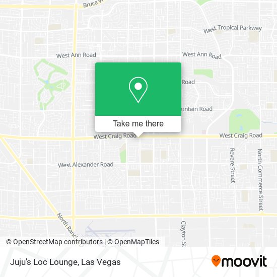 Juju's Loc Lounge map