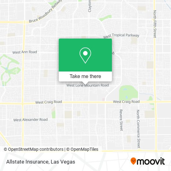 Mapa de Allstate Insurance
