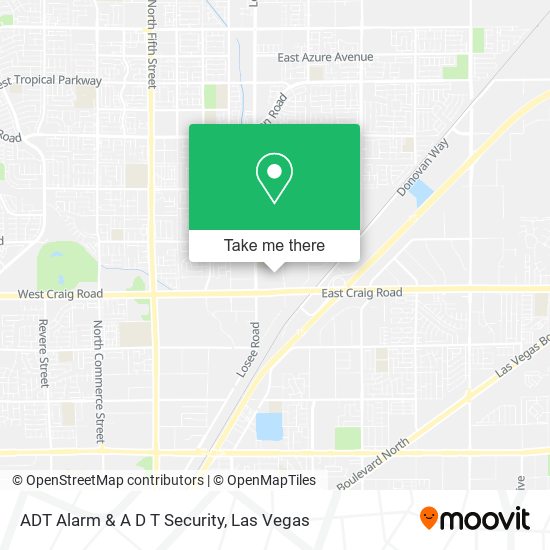 ADT Alarm & A D T Security map