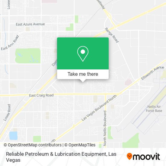 Reliable Petroleum & Lubrication Equipment map