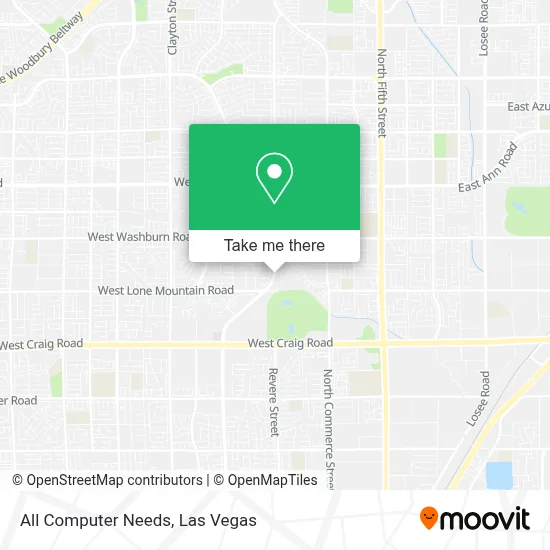 All Computer Needs map