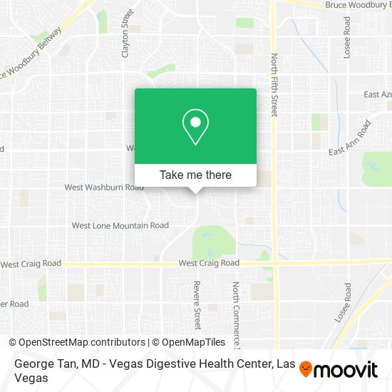 George Tan, MD - Vegas Digestive Health Center map